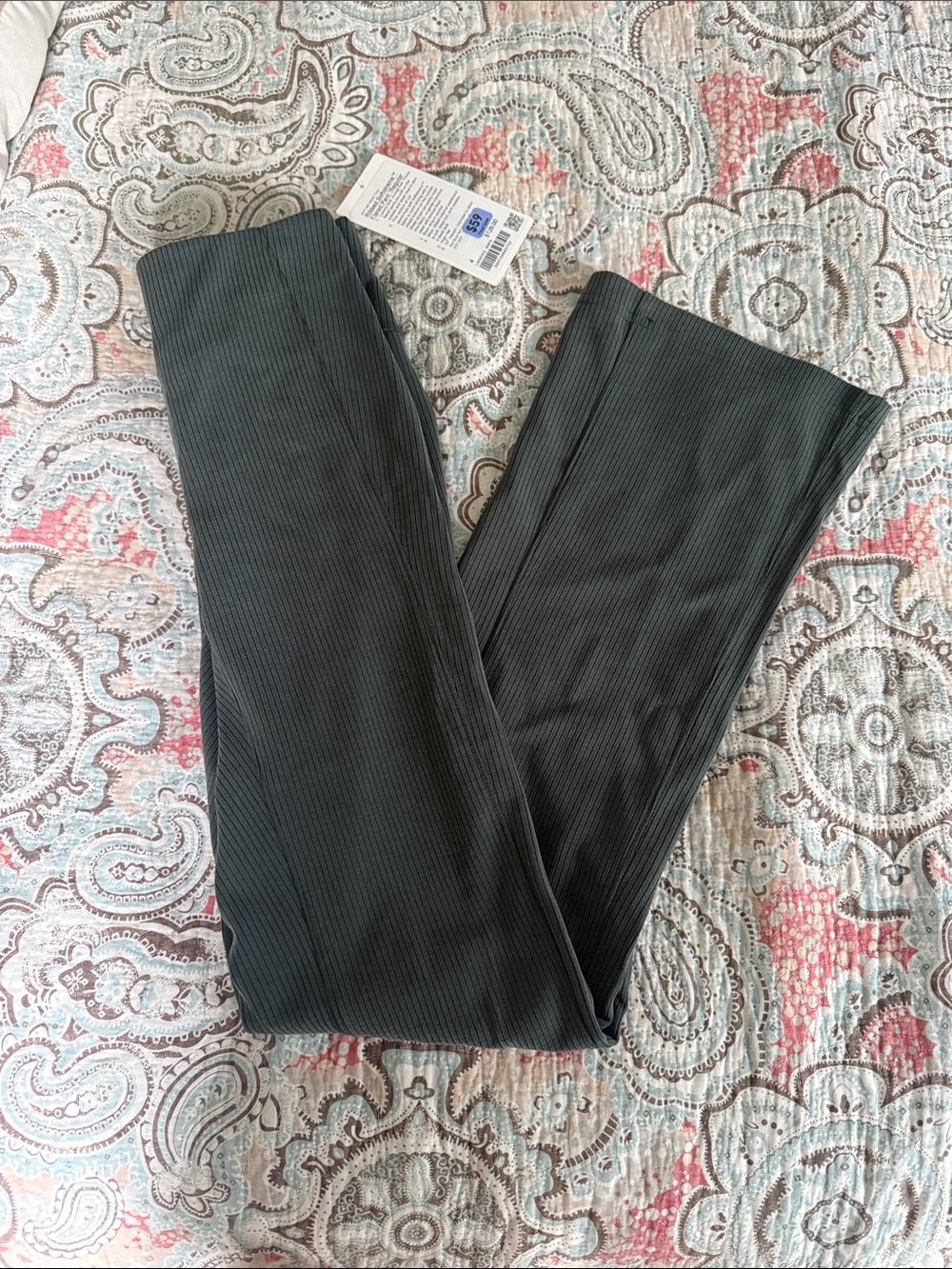 Lululemon Ribbed Softstreme Flared Pant - Picture 5 of 7